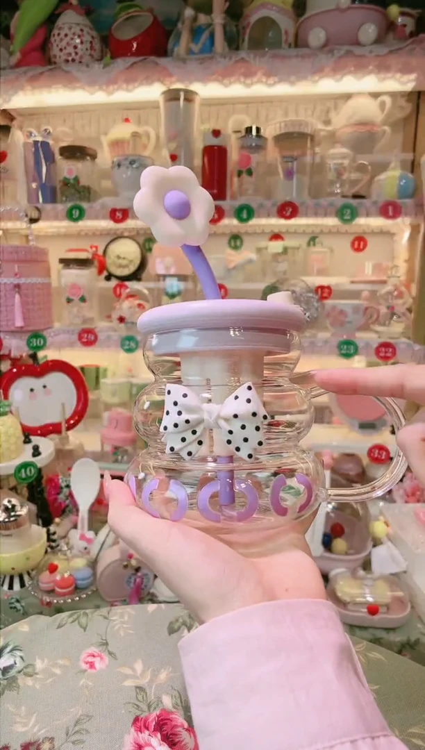 【闪购商品】摆件大容量吸管杯紫品质好，发货快，放心拍
