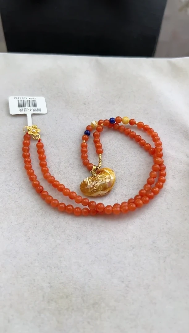 【闪购商品】南红玛瑙套链未镶嵌10206021-套链