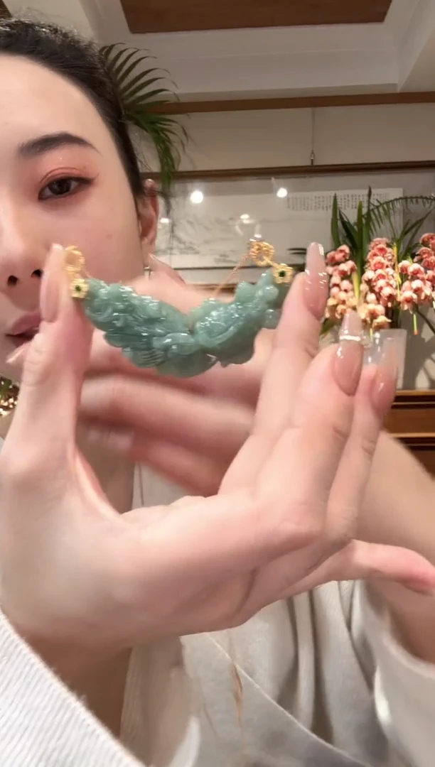 【闪购商品】翡翠颈饰未镶嵌国风