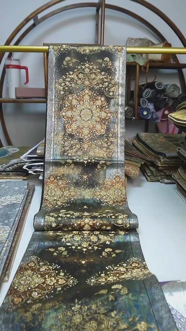 织绣西阵织六通宝相花