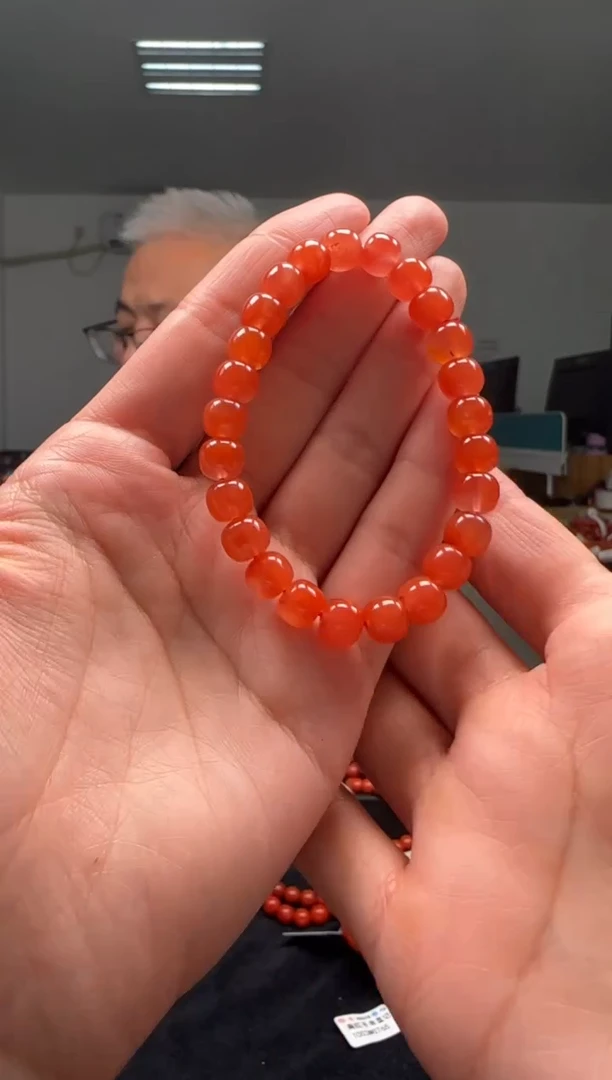 【闪购商品】南红玛瑙8mm保山手串老型未镶嵌多样性发一件