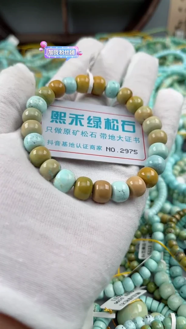 未镶嵌绿松石松石2975