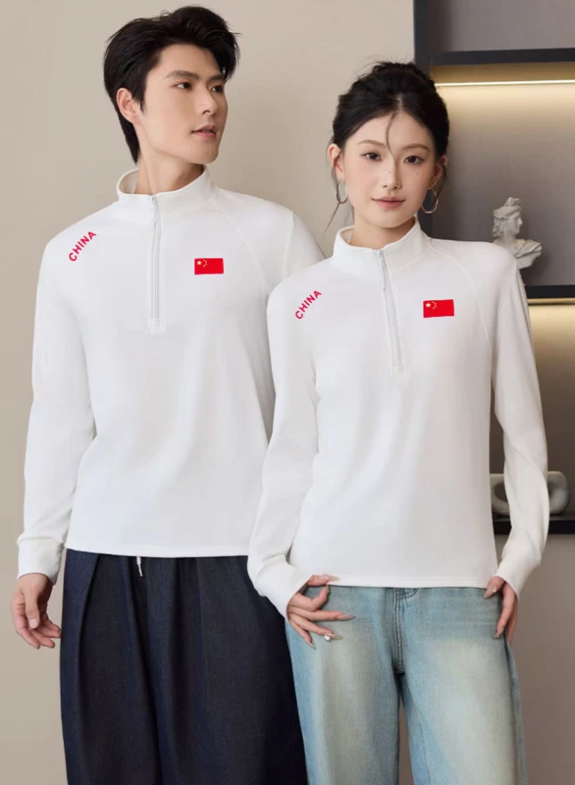【25新款】男女同款时尚休闲百搭爆款圆领情侣版拉链卫衣GQ