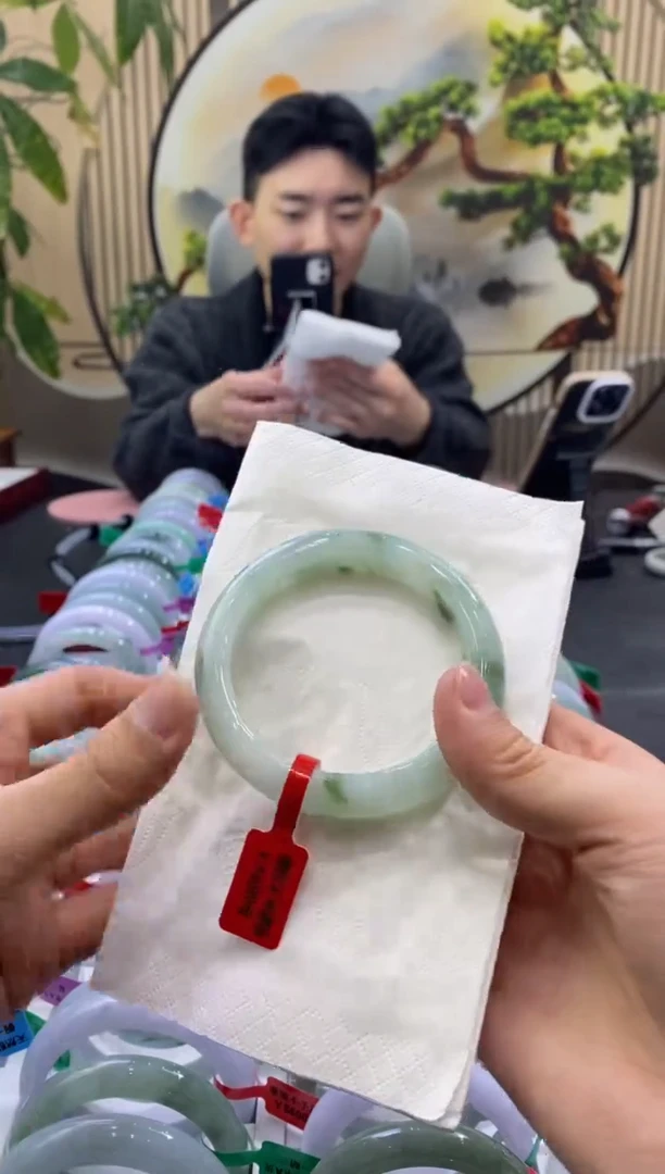 未镶嵌手镯翡翠9370