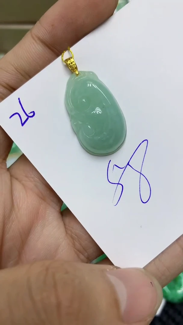 颈饰未镶嵌翡翠缅甸A货翡翠