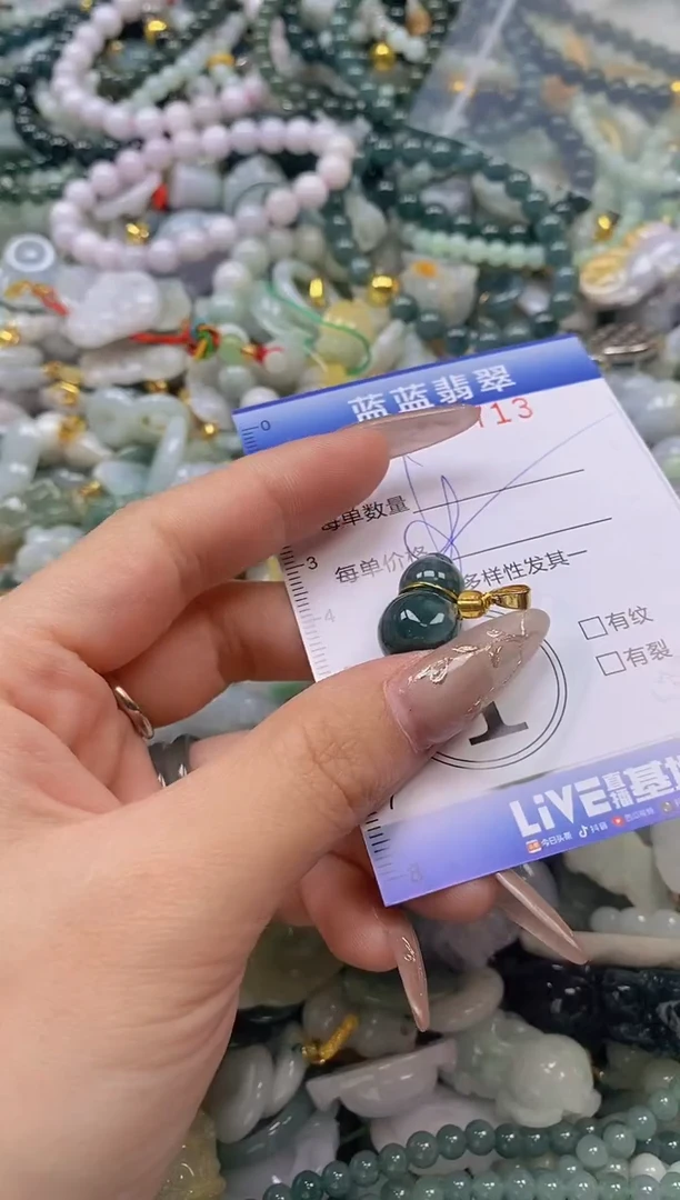 翡翠未镶嵌颈饰闪购0308713多样性发其一