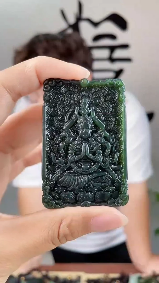 和田玉未镶嵌颈饰拍一发一，多样性发货