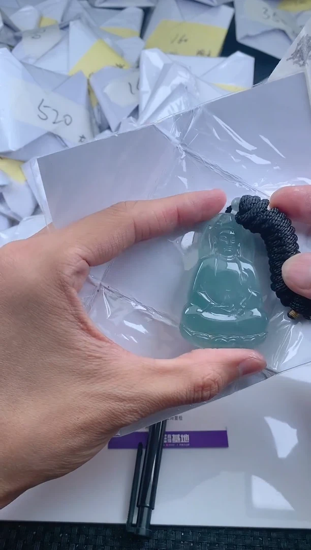 翡翠未镶嵌颈饰