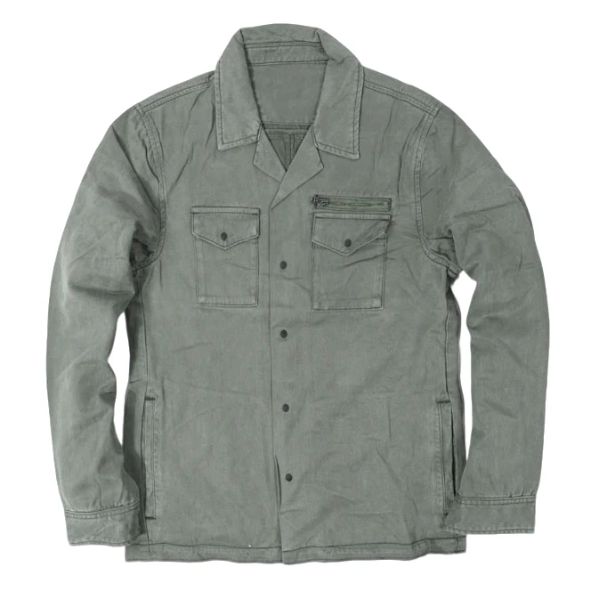 JV-W4439 男装秋冬季翻领开衫工装夹克 休闲长袖开衫外套Y