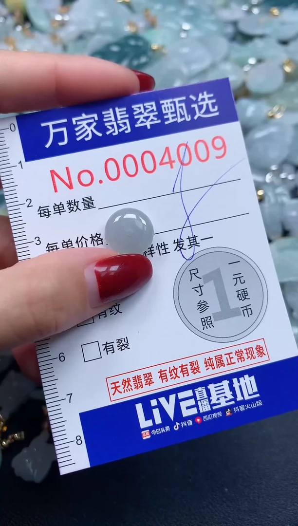 颈饰未镶嵌翡翠4009