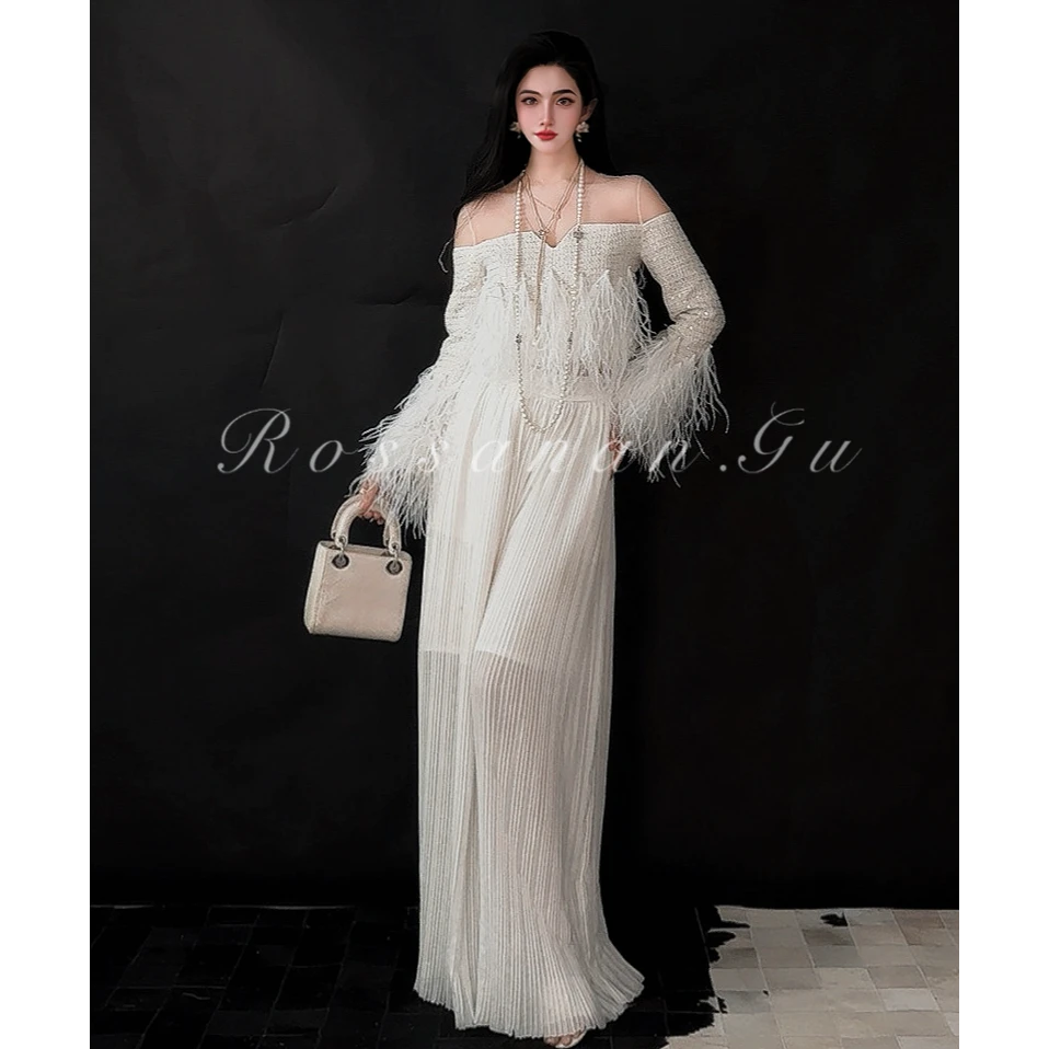 ROSAN【希腊神话】高级工坊法国进口重工水晶软呢蕾丝浪漫气质上衣