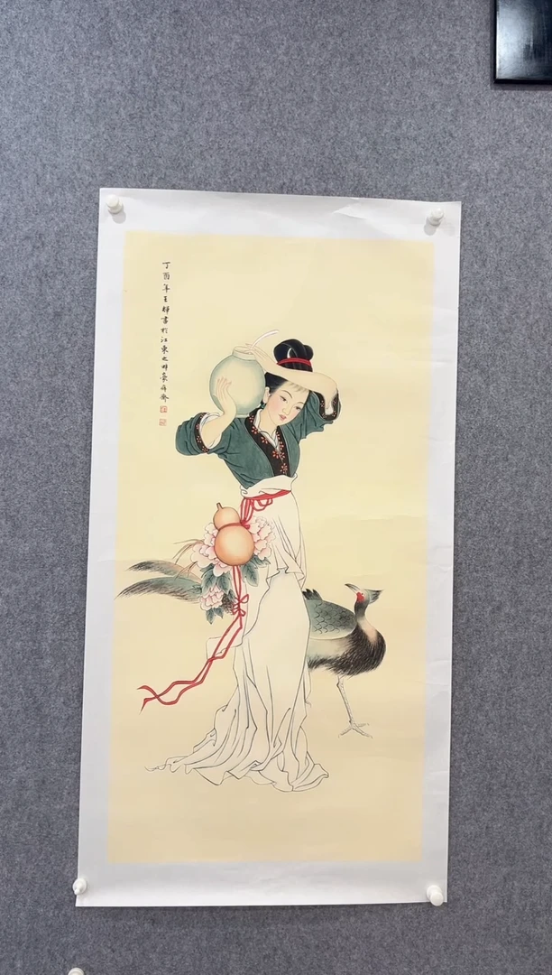 国画王辉-8平尺-人物国画