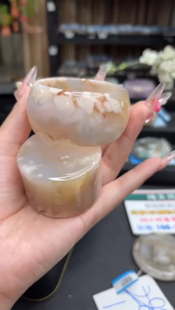 未镶嵌手镯石英质玉29(55圈赠送镯心)