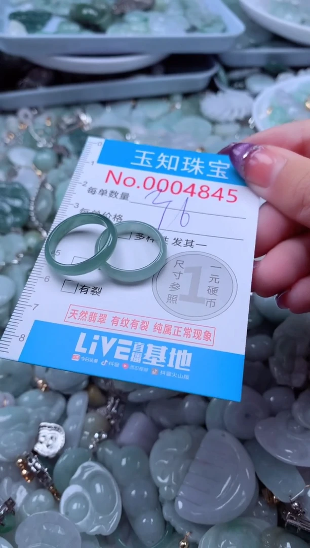 翡翠未镶嵌吊坠(不含链)4845