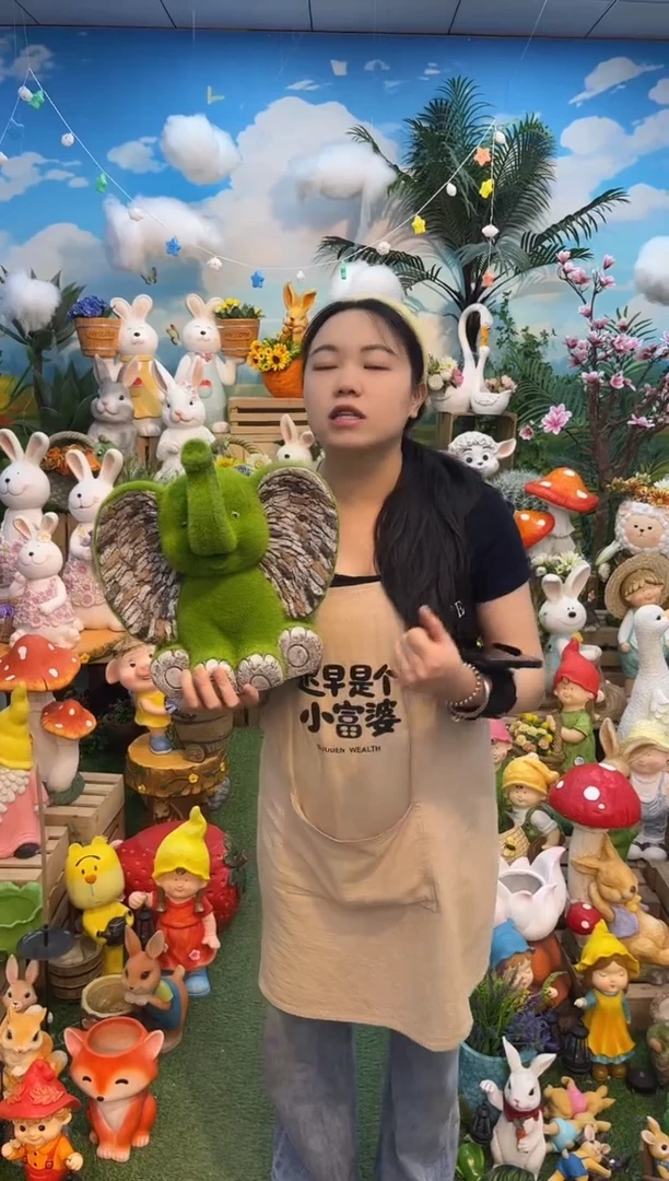 花园庭院户外摆件&00&