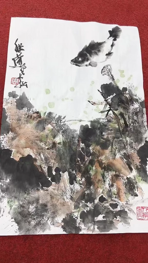 国画周大拙/国画/花鸟