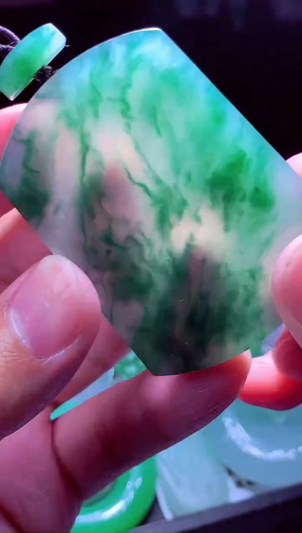 未镶嵌定制翡翠程**#翡翠毛货定制