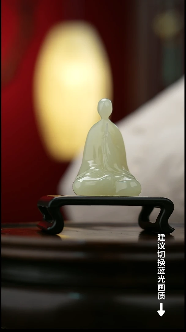 玉【无相佛】天然玉石摆件