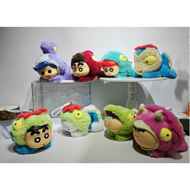 蜡笔小新我们的恐龙日记系列毛绒-趴趴系列