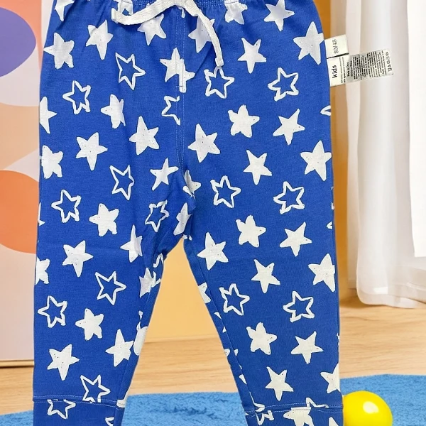 外贸原单剪标韩版夏季防蚊男童长裤纯棉亮色潮款柔软加大特价版