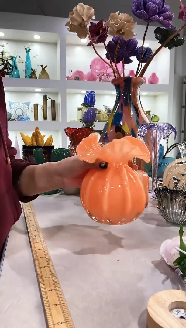 慕忆家手作琉璃花瓶