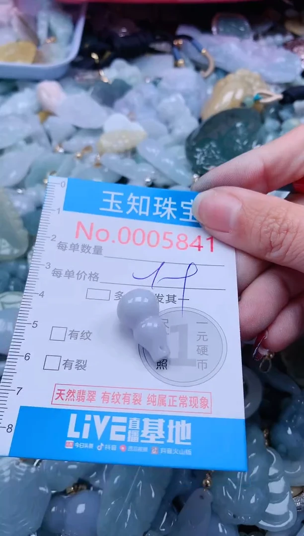 【闪购商品】翡翠吊坠(不含链)未镶嵌5841