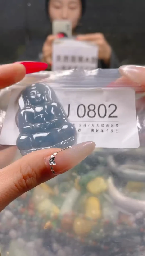 【闪购商品】翡翠颈饰未镶嵌/J/翡翠A货一图一物