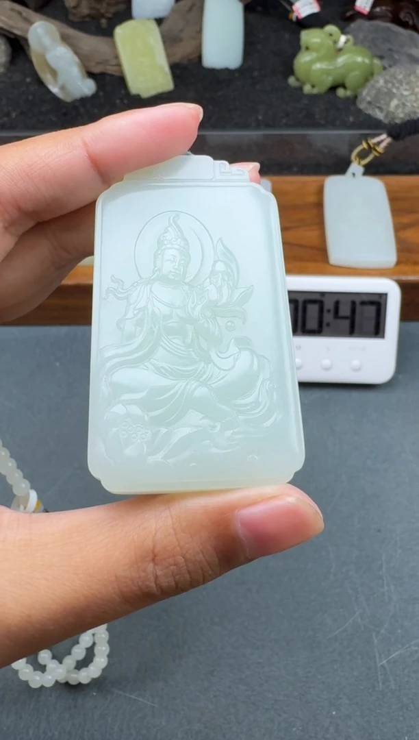 颈饰未镶嵌和田玉1