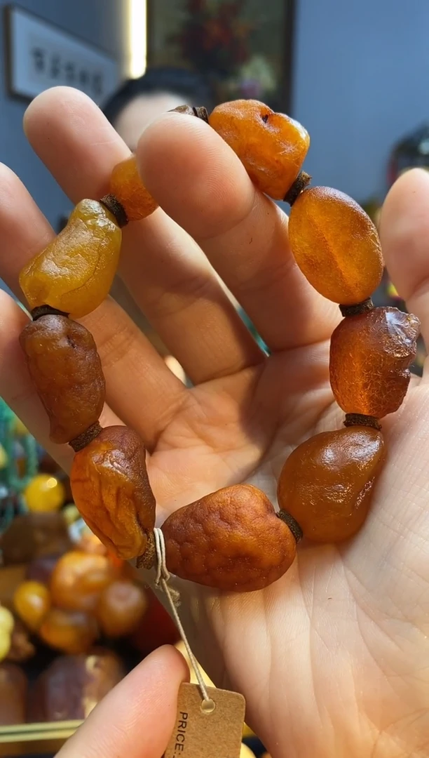 未镶嵌琥珀手串手串