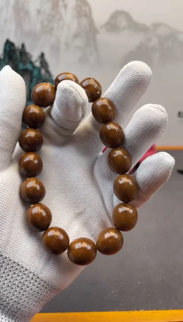 紫金鼠手串25号枣珠