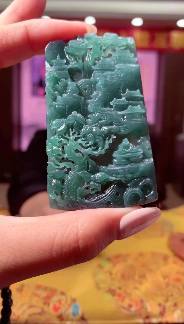 颈饰未镶嵌翡翠M-@@JSZC111239多样性发一