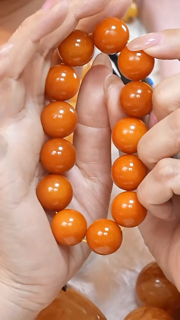 蜜蜡颈饰未镶嵌222  7386天然蜜蜡珠宝奇石云端妖孽全部保真