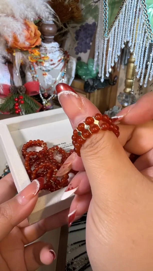 未镶嵌戒指玛瑙/玉髓004