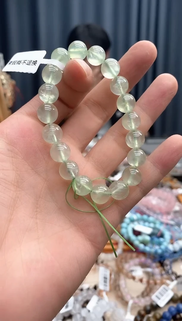 水晶手链未镶嵌荷*蛋葡萄
