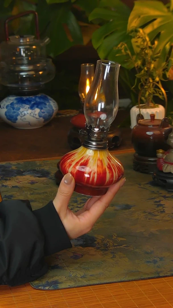 【闪购商品】景德镇陶瓷手工灯摆件