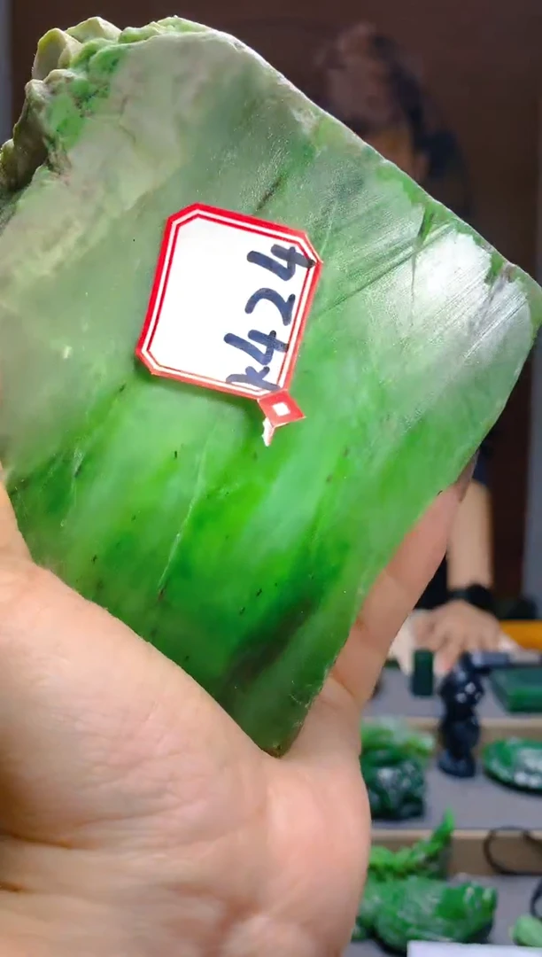 【闪购商品】和田玉（碧玉）珠宝半成品未镶嵌1