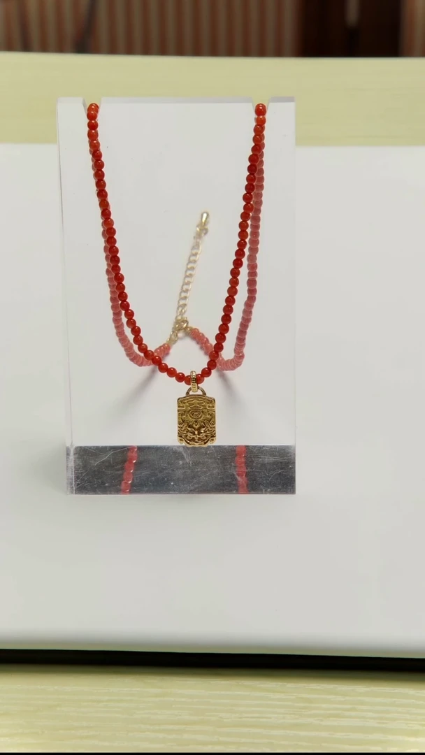 颈饰未镶嵌南红玛瑙 南红项链设计款  多样性发一