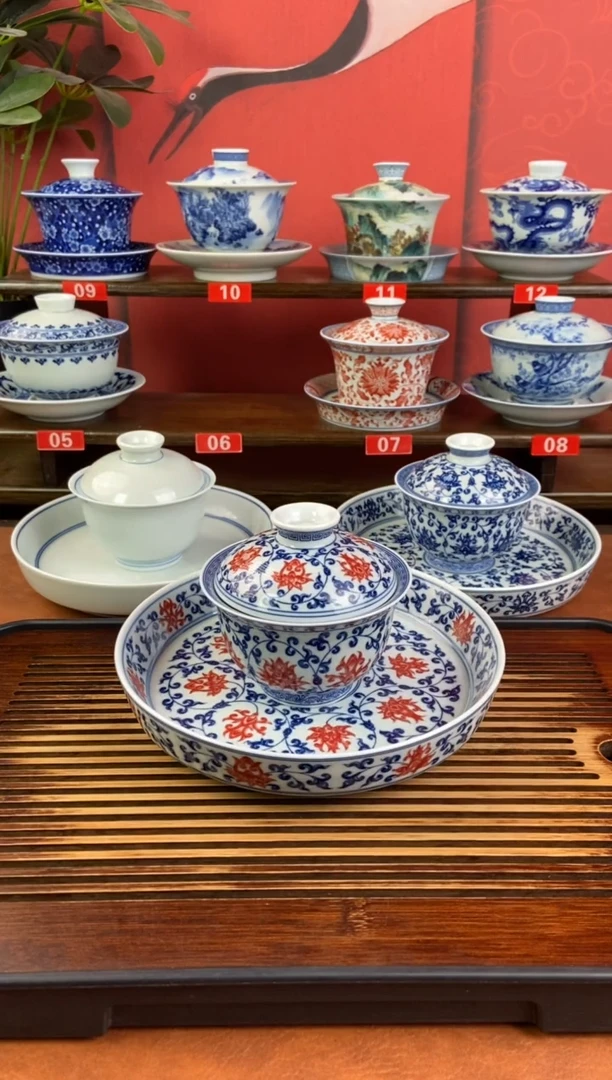 四****板景德镇高温精选茶具