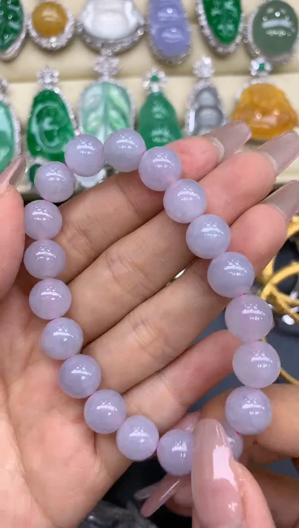 未镶嵌手串翡翠251-中国好珍宝