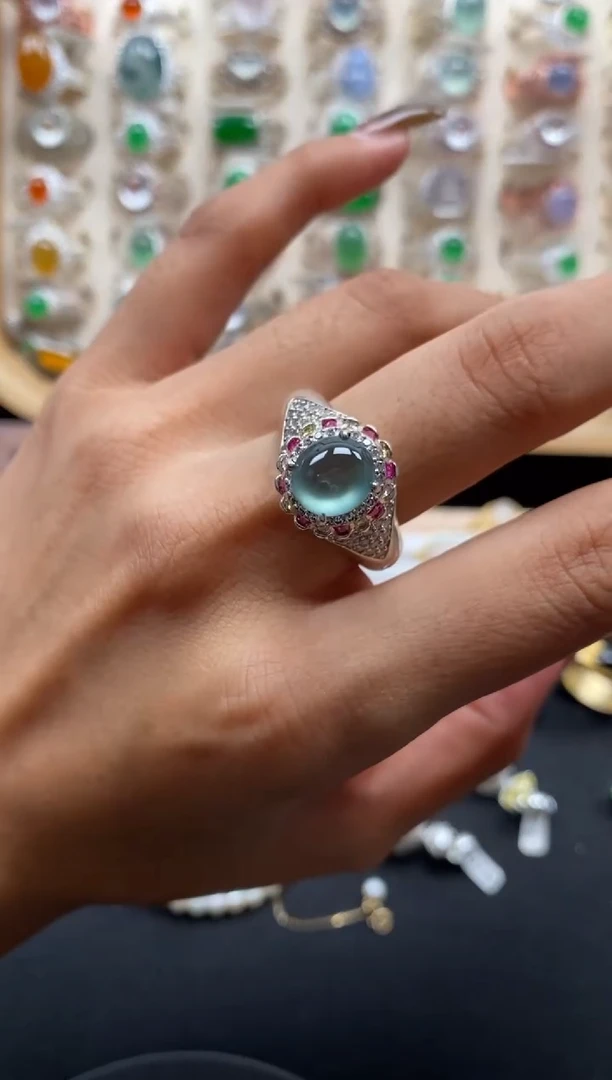 未镶嵌戒指翡翠缅甸天然a货翡翠