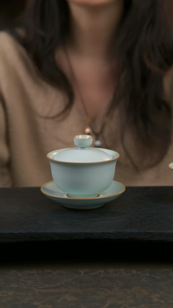 【闪购商品】杯随心盖碗（开片不开片可选，默认开片工艺）