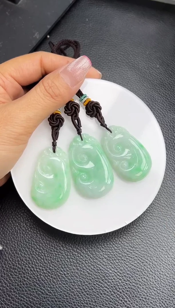 【闪购商品】翡翠颈饰未镶嵌K733-795 如意多样性发一