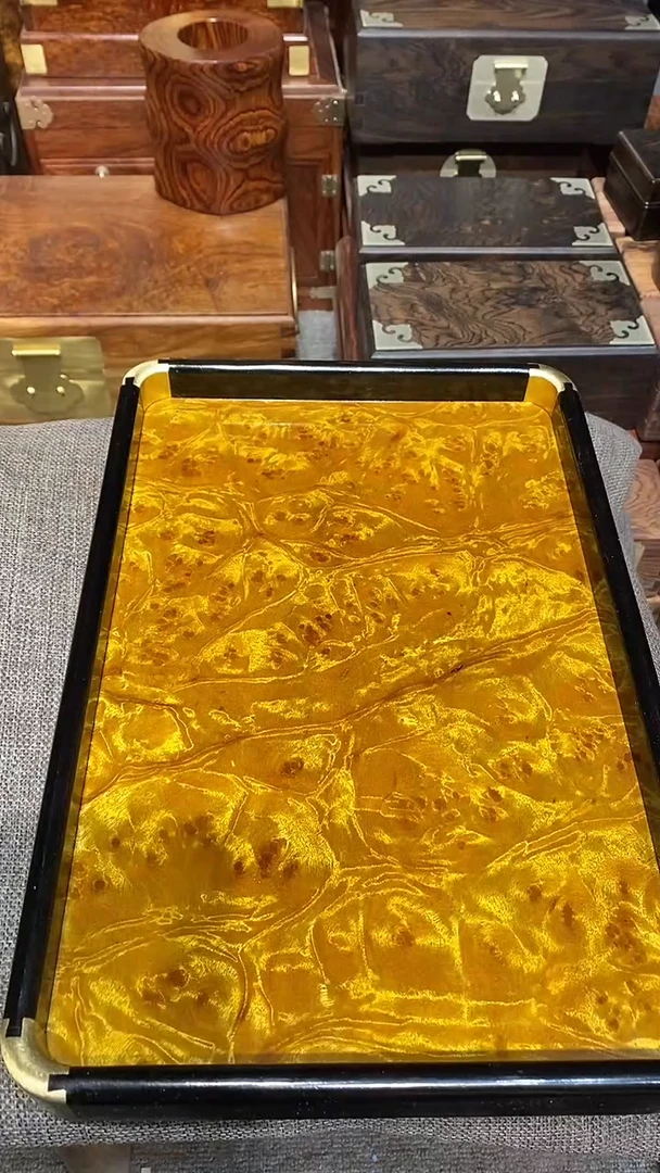 【闪购商品】香樟木木艺茶盘一个