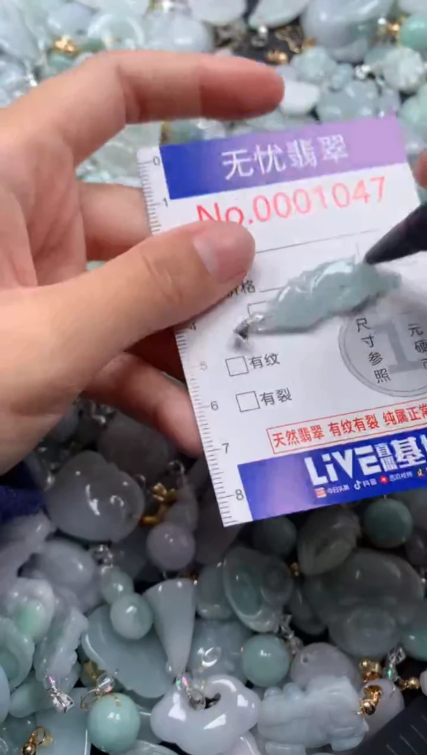 颈饰未镶嵌翡翠1047