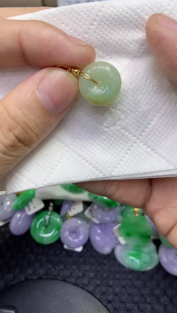 颈饰未镶嵌翡翠天然缅甸A货翡翠