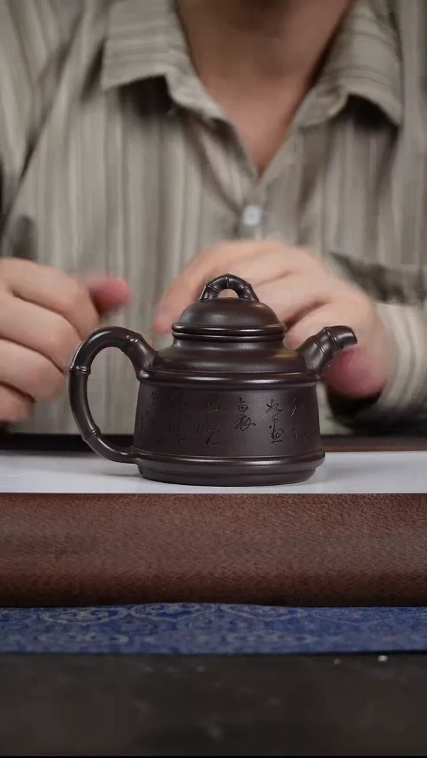 茶壶紫砂宜兴原矿全手工紫砂壶