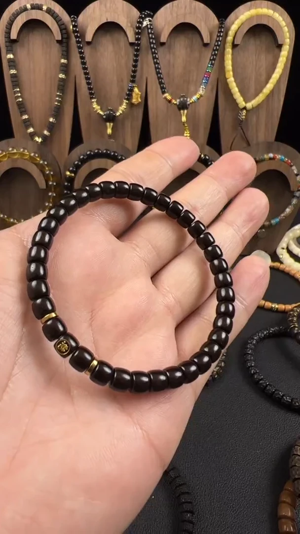 【闪购商品】椰蒂手串椰蒂6*5mm精工直切精致小手串