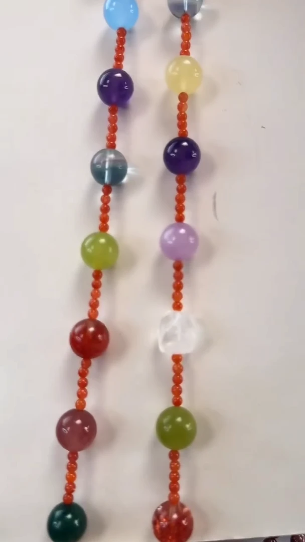 颈饰未镶嵌水晶水晶项链5387