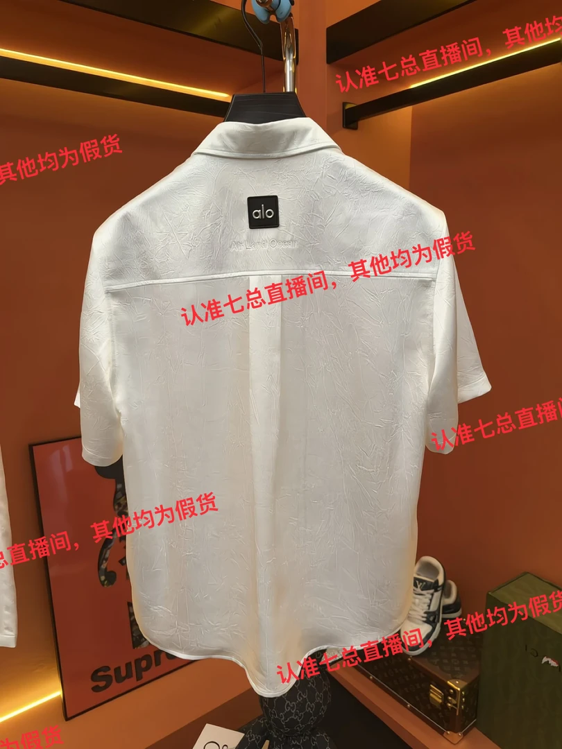 【珠光贝母】欧洲贵族复古百搭老钱风衬衫短袖-七总2【1603】