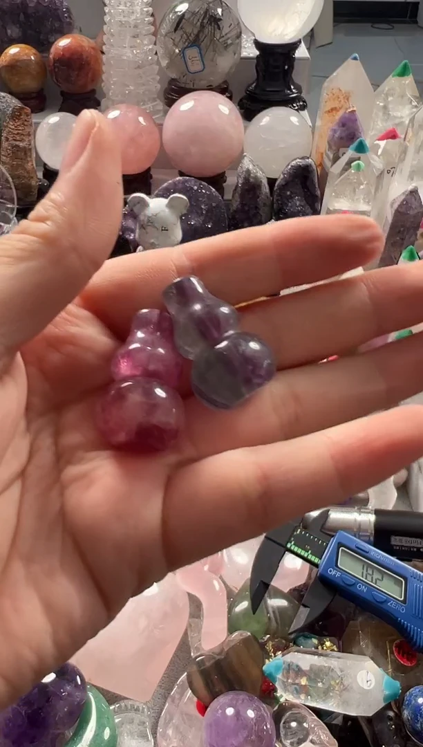 未镶嵌珠宝奇石萤石M069 多样性发一件 拍一发二